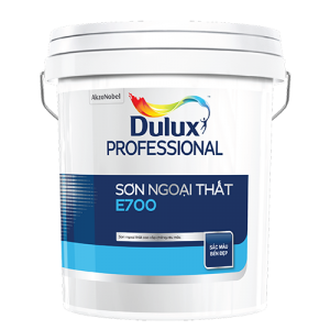 SƠN NGOẠI THẤT Dulux Professional E700 Bề mặt Mờ (18l)