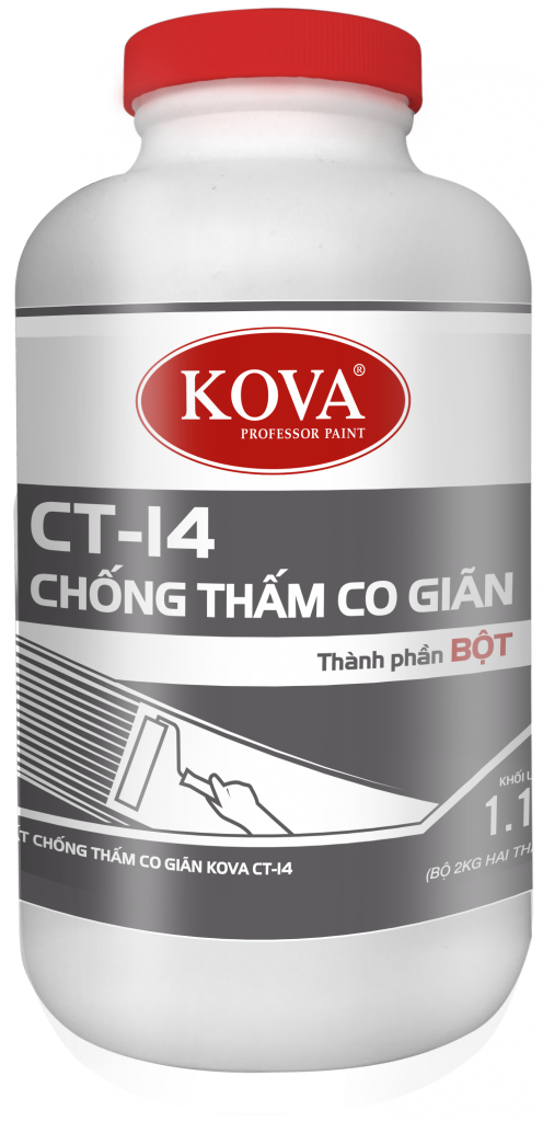 Chất chống thấm co giãn Kova CT-14 (20kg, 4kg)