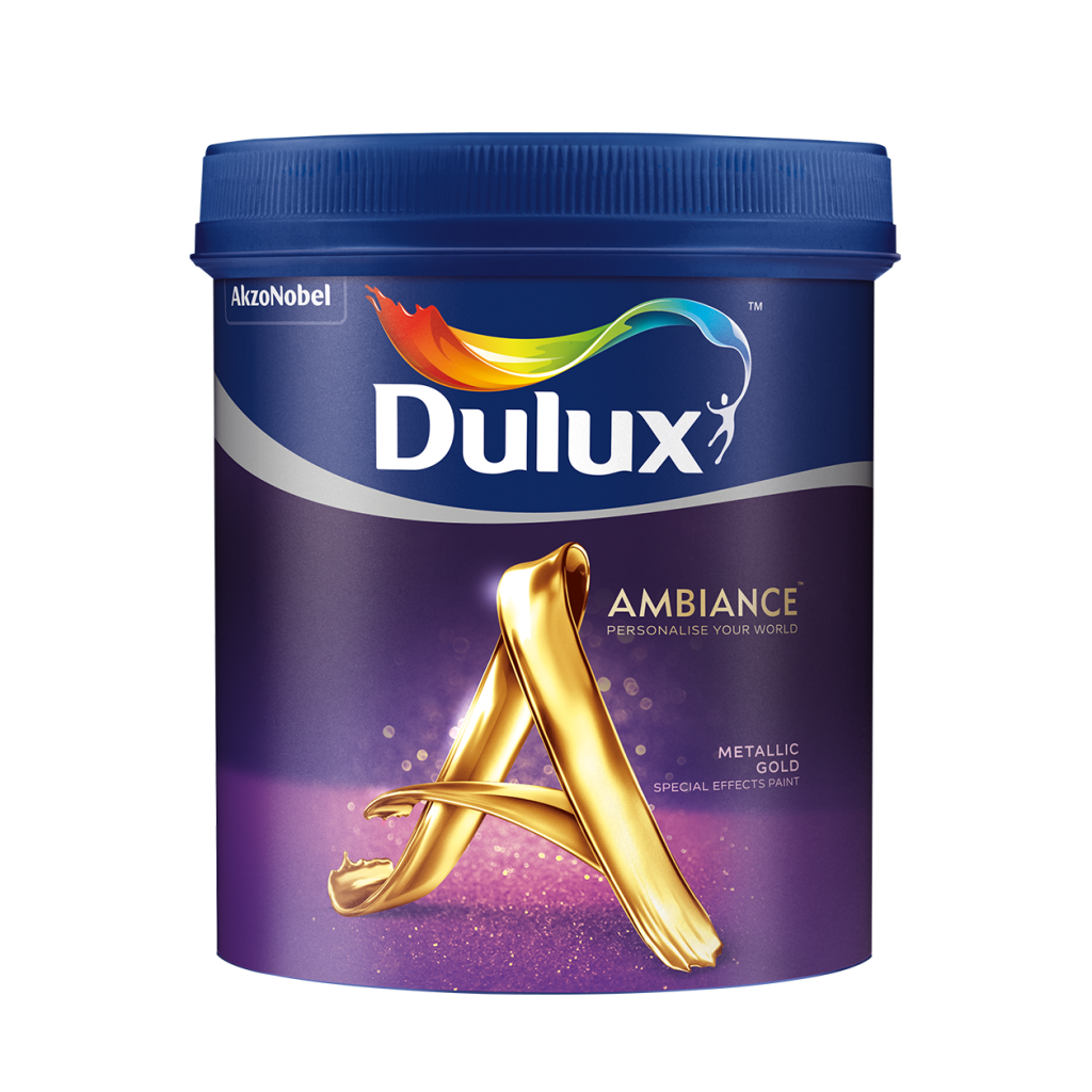Dulux Ambiance Special Effects Paints (Metallic Gold) (1l)