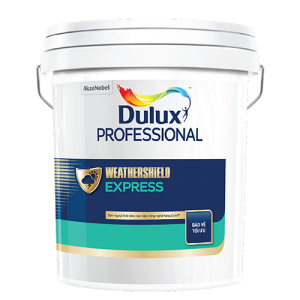 Dulux Professional Weathershield Express Bề mặt Bóng Mờ (18l)