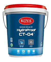 Sơn ngoài trời cao cấp KOVA HydroProof CT-04TM (20kg, 4kg)