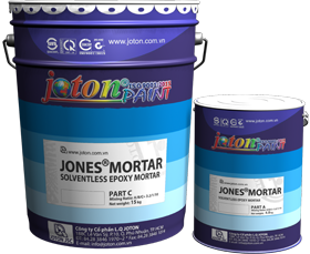 JONES®MORTAR sơn epoxy 3 thành phần cho xưởng công nghiệp