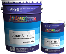 Phụ gia chống thấm và tác nhân kết nối Jotad-02 (25kg, 5kg/can)