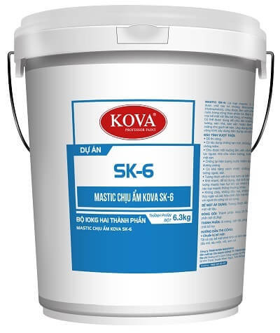 Mastic chịu ẩm KOVA SK6 (20kg, 4kg)