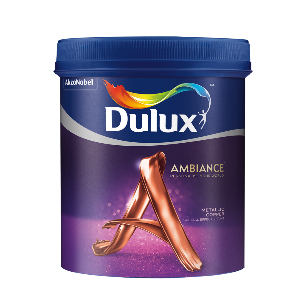 Dulux Ambiance Special Effects Paints (Metallic Copper) (1l)